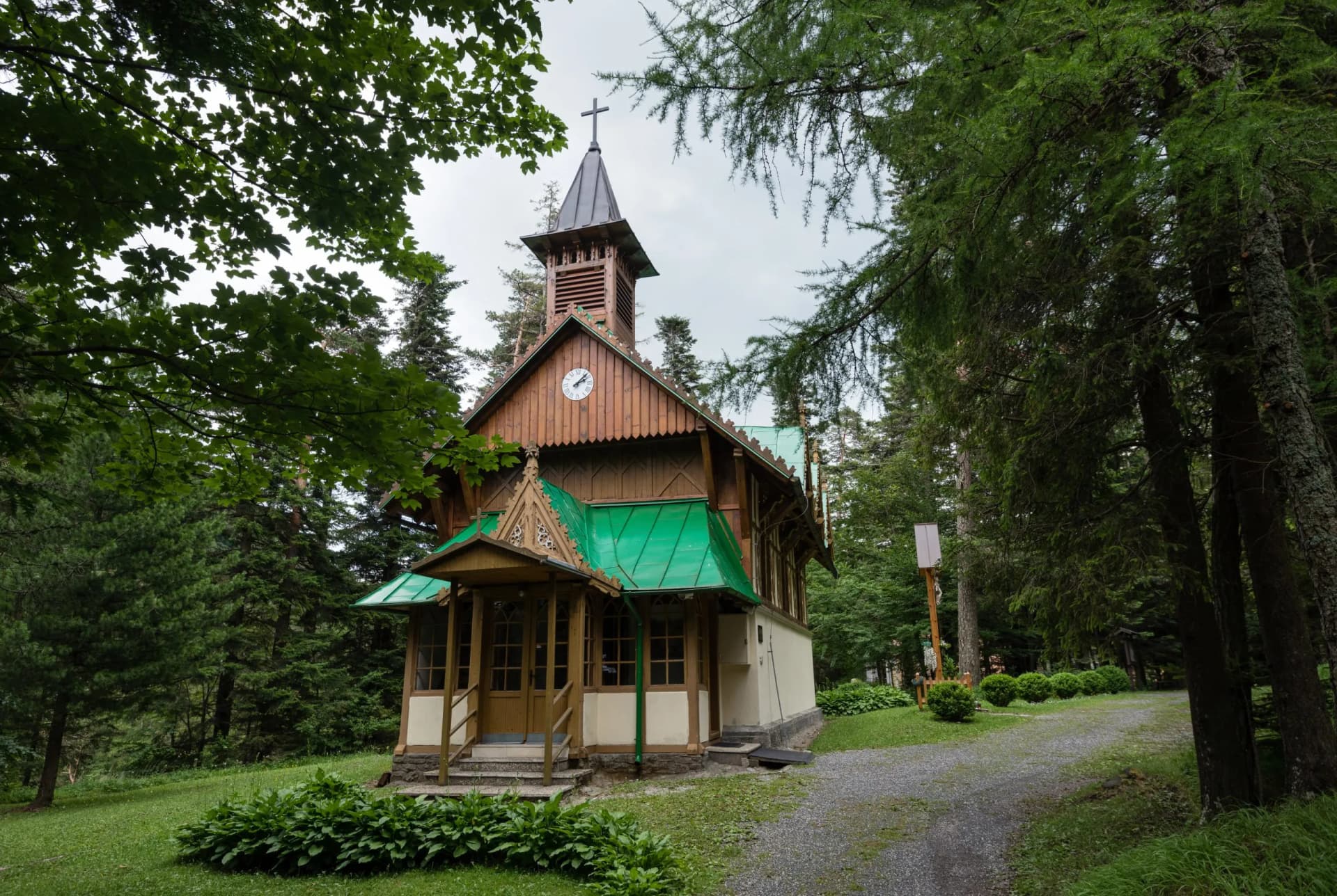 Wooden Church of Assumption of the Holy Virgin in Tatranska Kotlina, NP Belianske Tatry, Slovakia