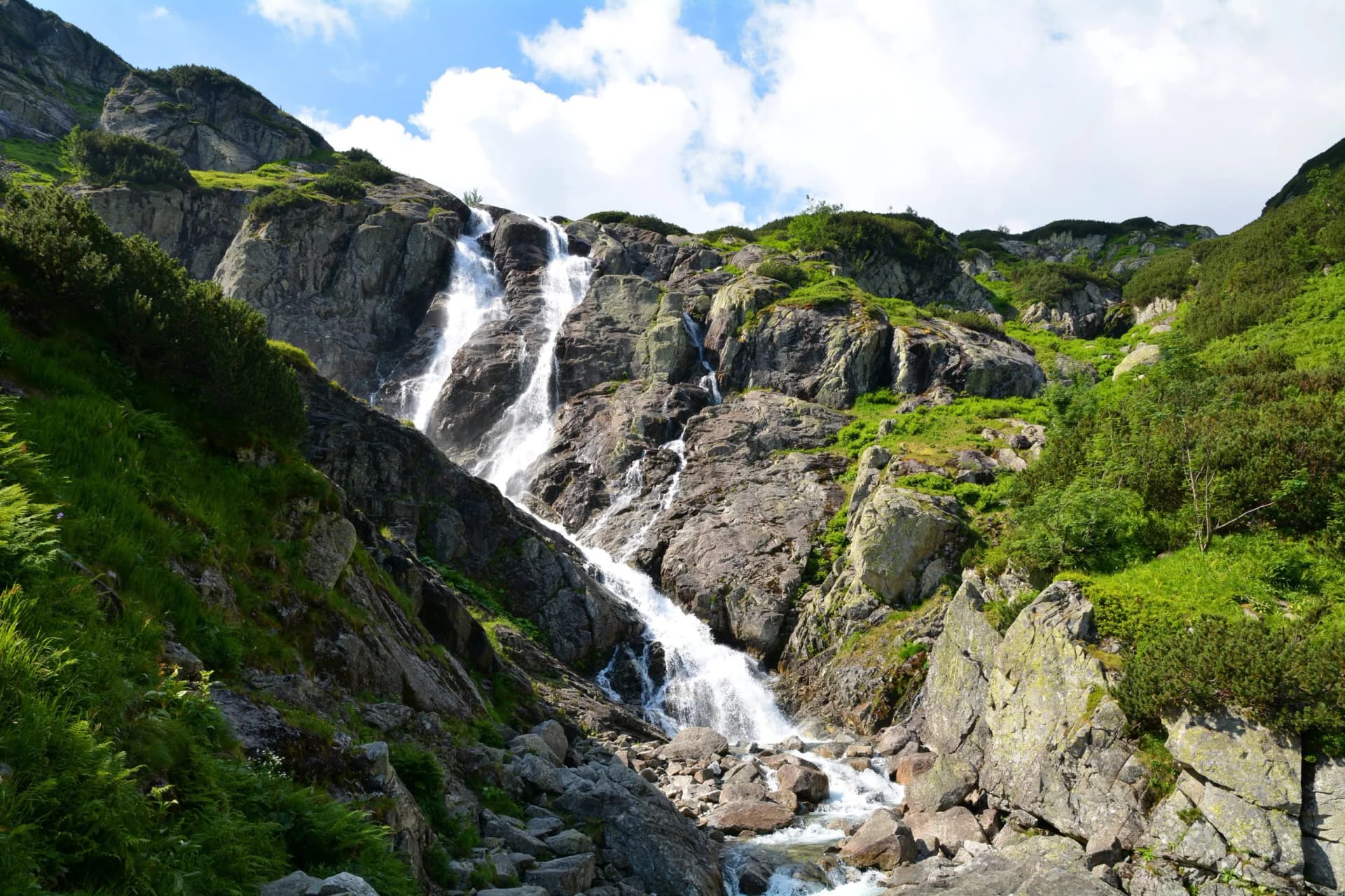 Wodospad Wielka Siklawa - Tatry, Polska