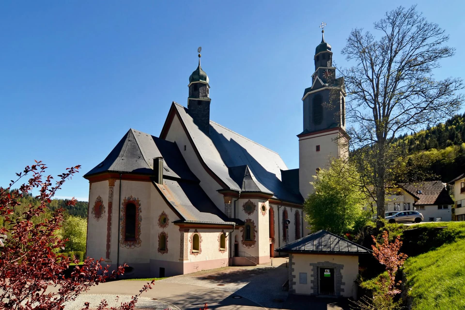 Pfarrkirche in Todtmoos, Schwarzwald