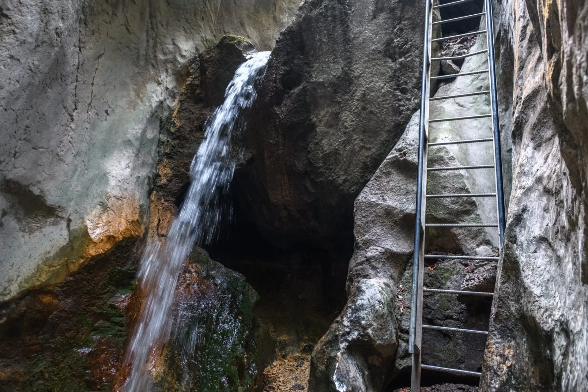 Seven Ladders Canyon (Canionul Sapte Scari), Brasov County, Romania