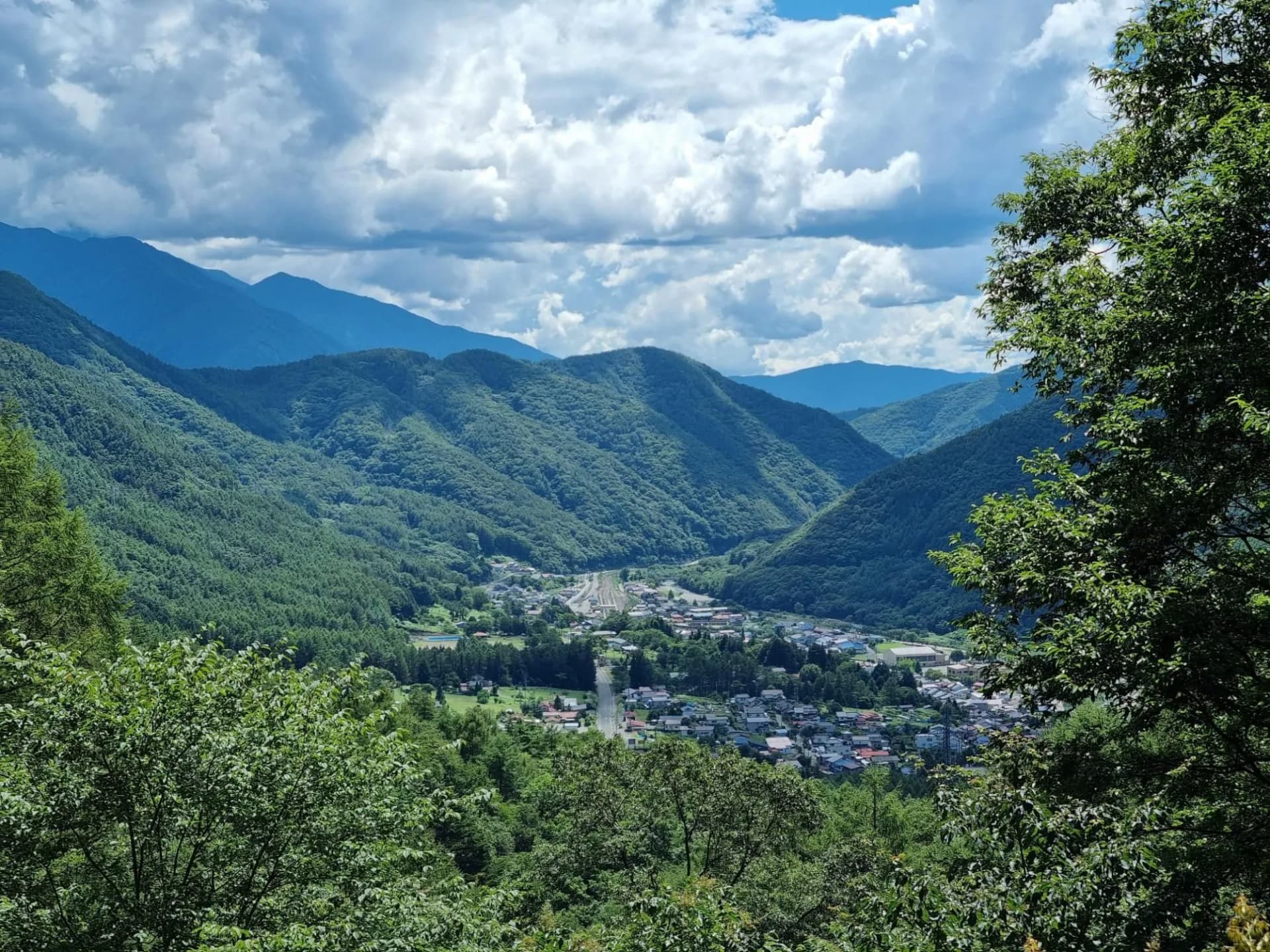view of village nakasendo