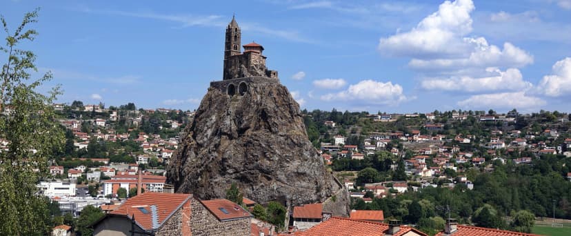 Le Puy-en-Velay mit Kirche Saint-Michel