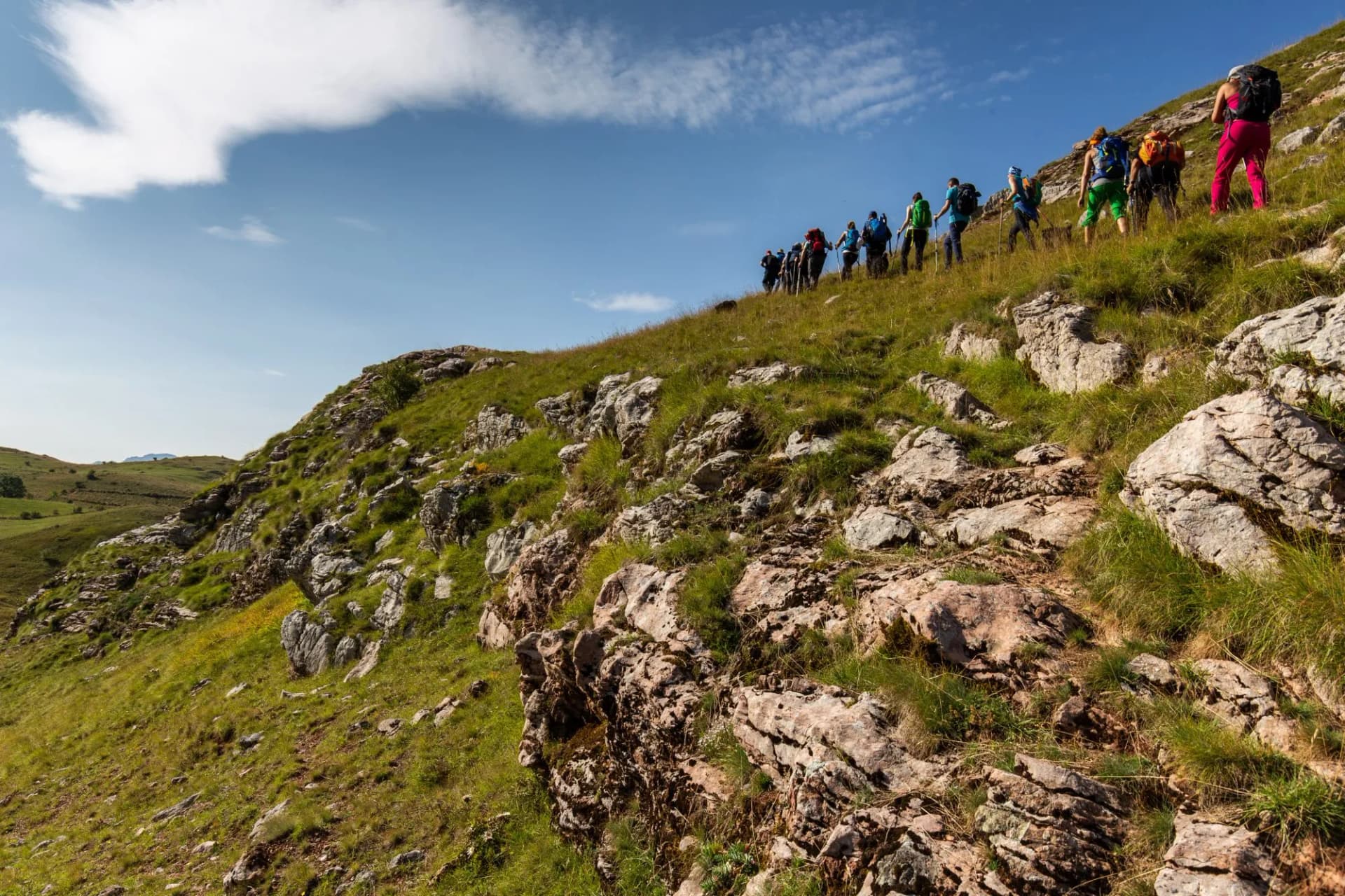 Hikers mountain bosnia
