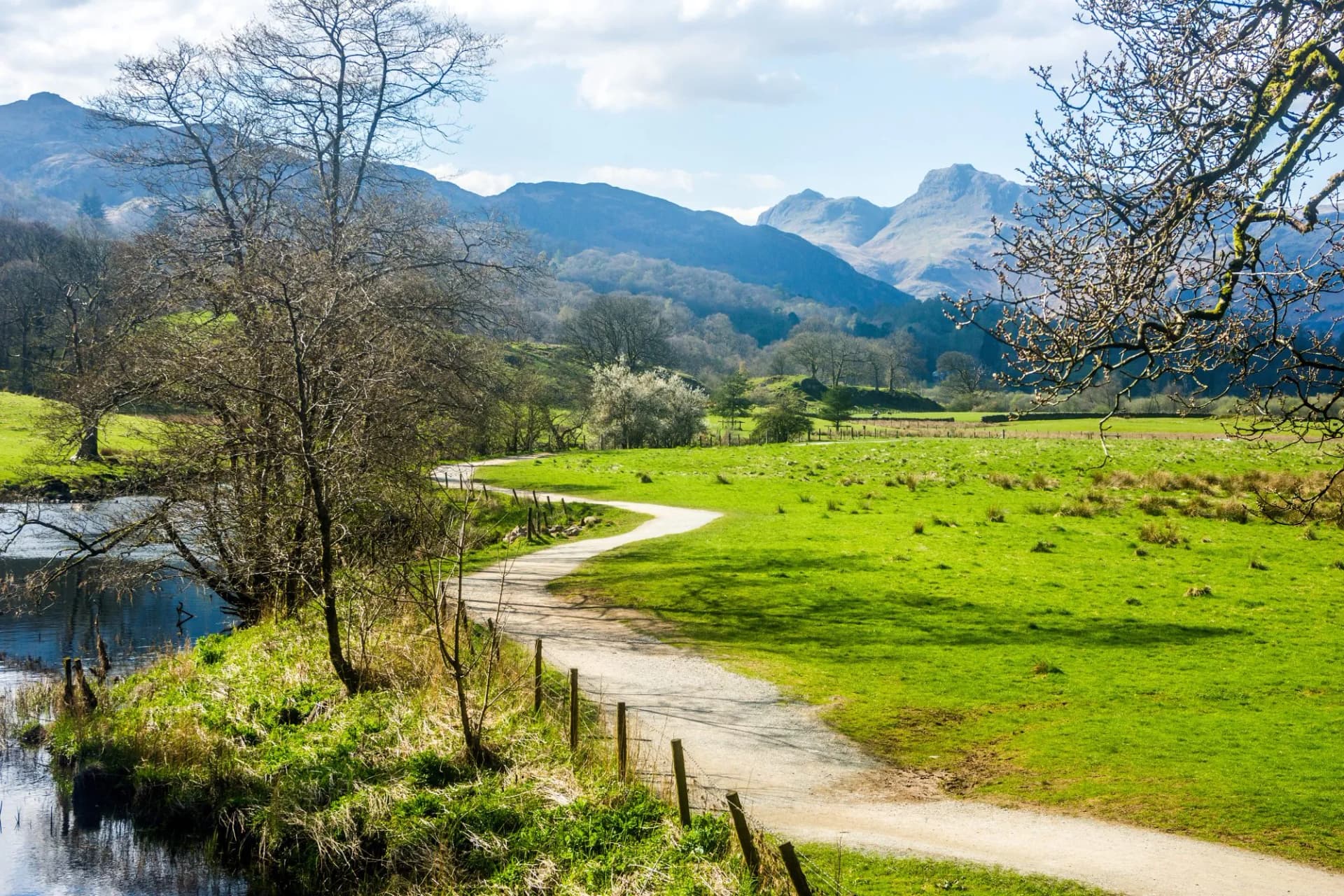 Elterwater, Cumbria, UK.