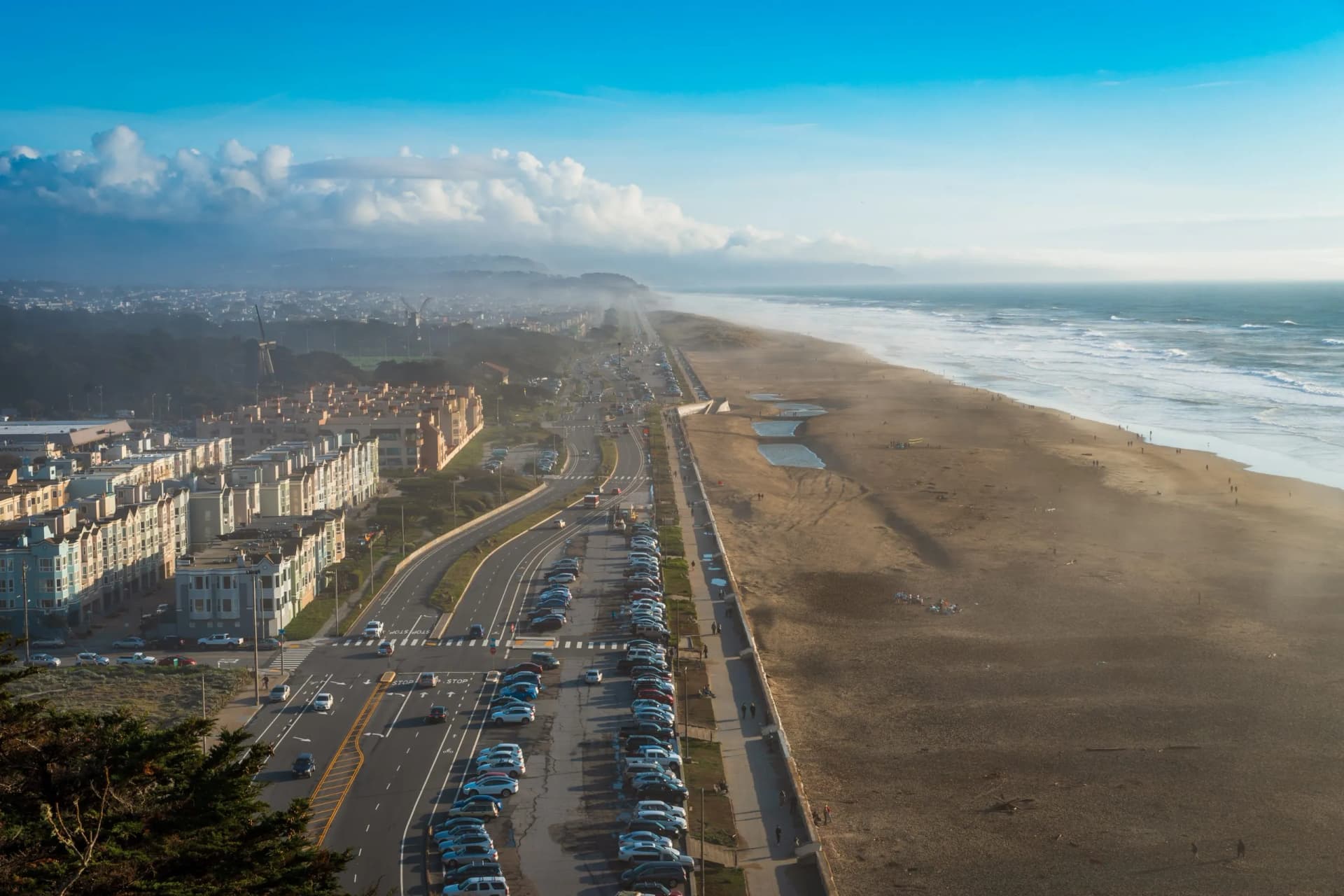 Great Highway, Ocean Beach, San Francisco
