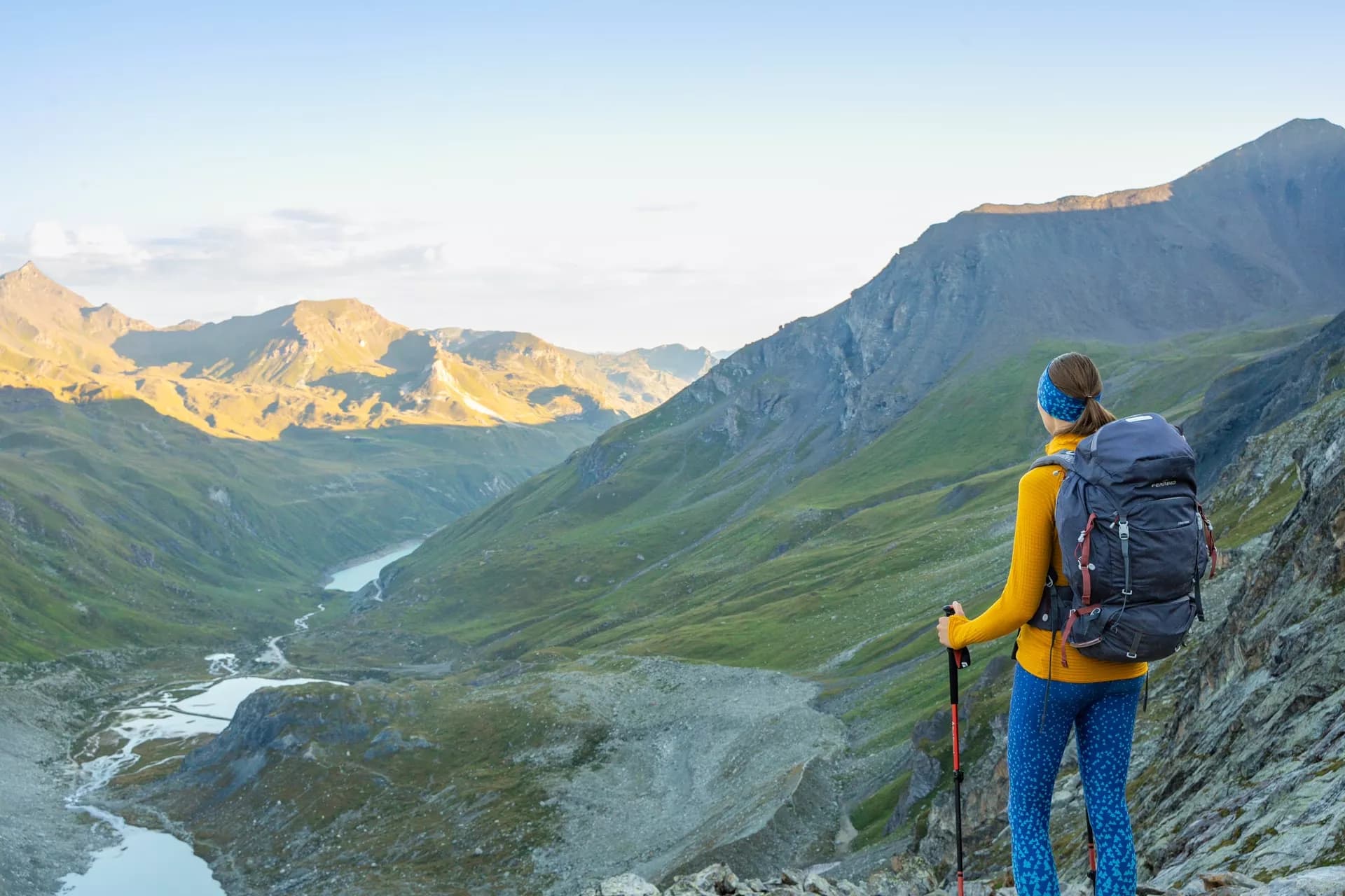 Morning view from the Cabane du Moiry