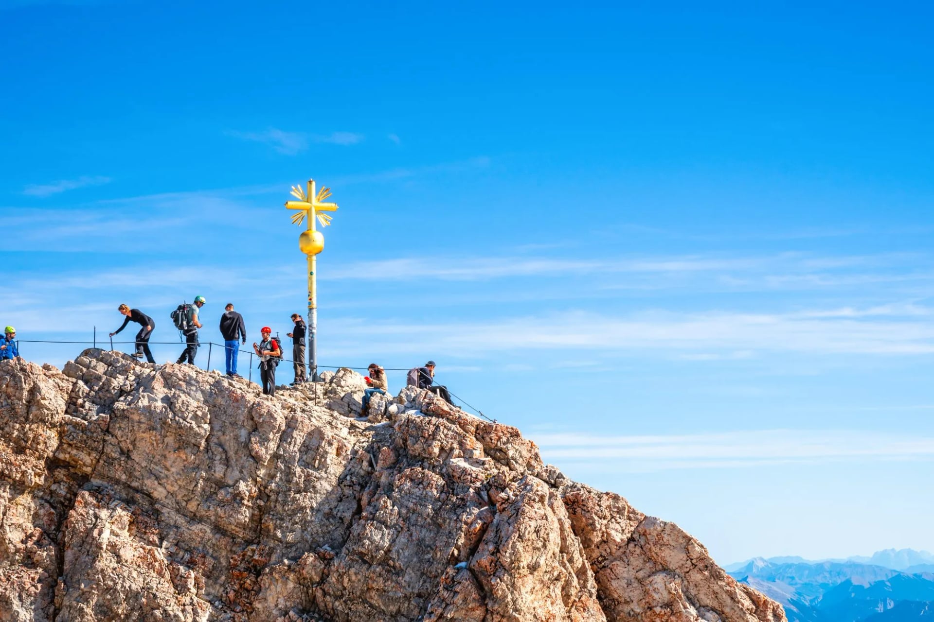 Gipfel, Zugspitze, Deutschland