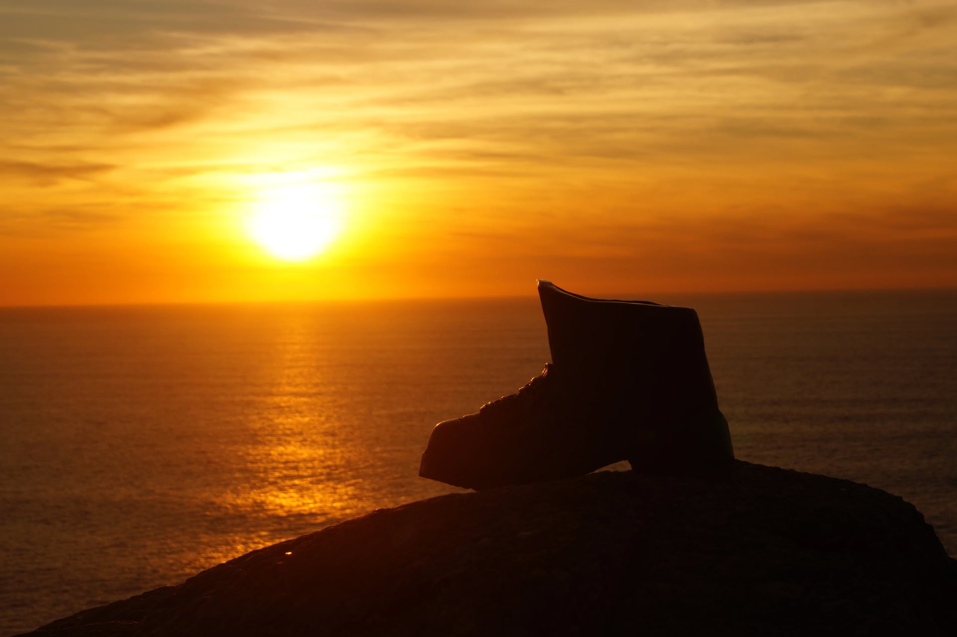 Atardecer Camino de Santiago