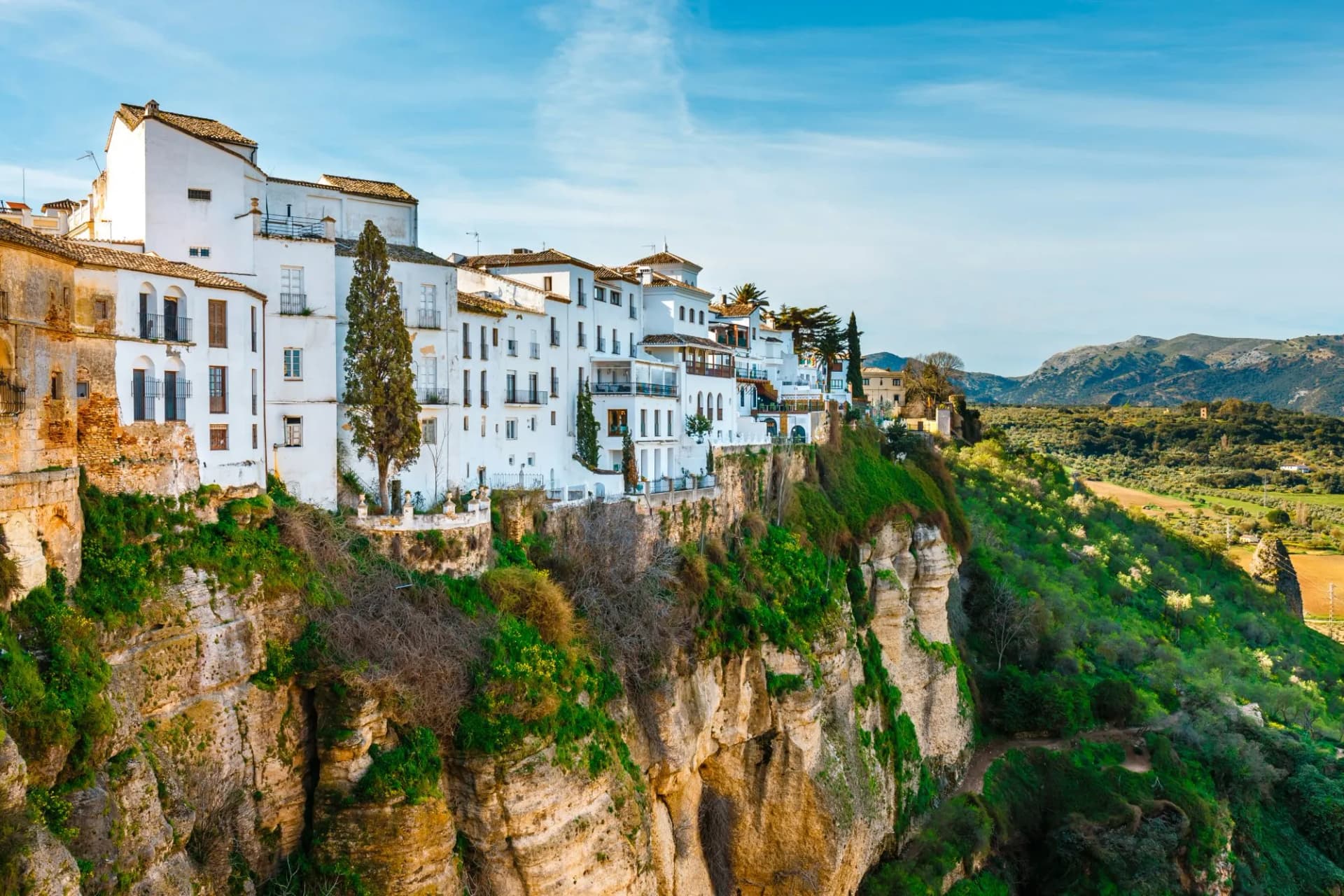 view of ronda from bridge