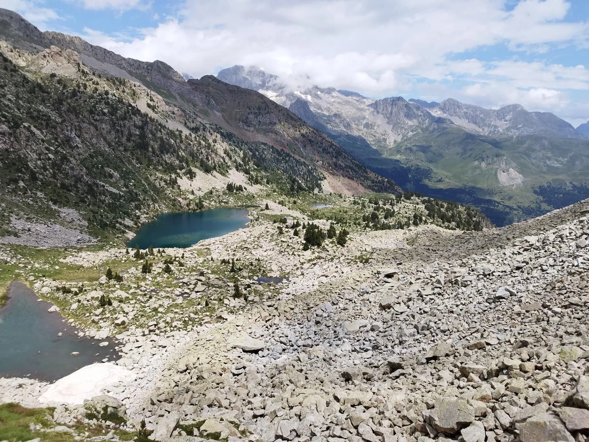 glacial lakes refugios