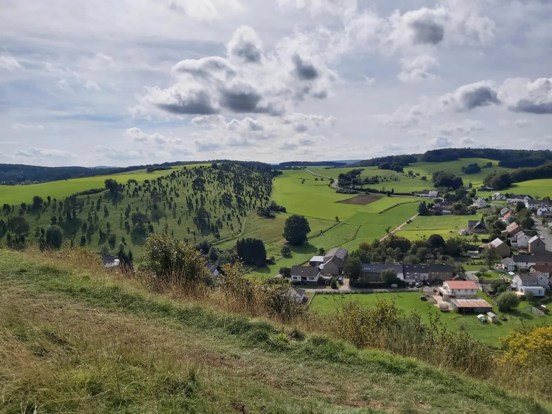 view from kalvarienberg mirbach