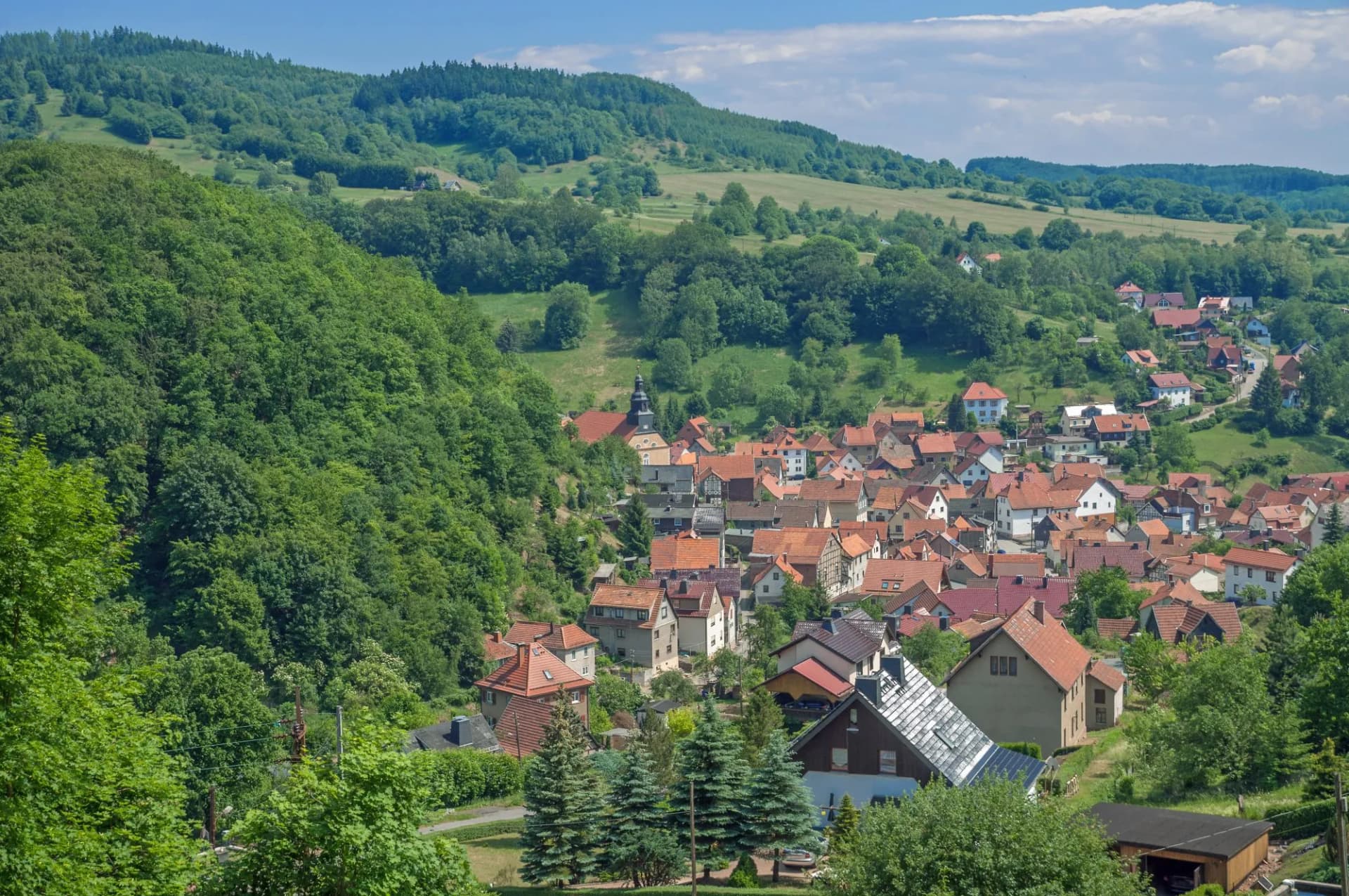 Urlaubsort Steinbach im Thüringer Wald bei Bad Liebenstein
