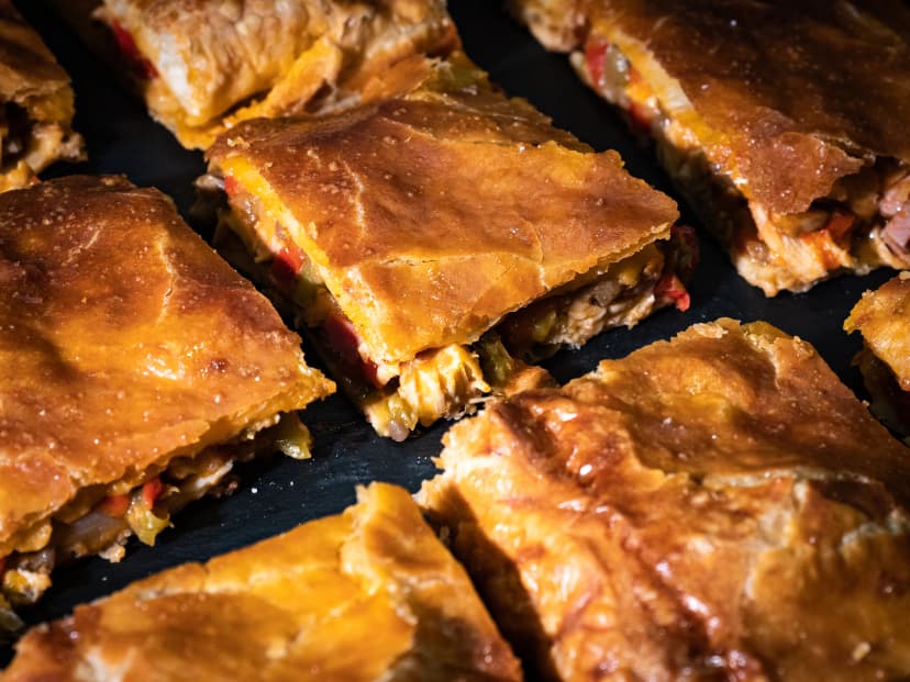 Spanish typical Galician empanada