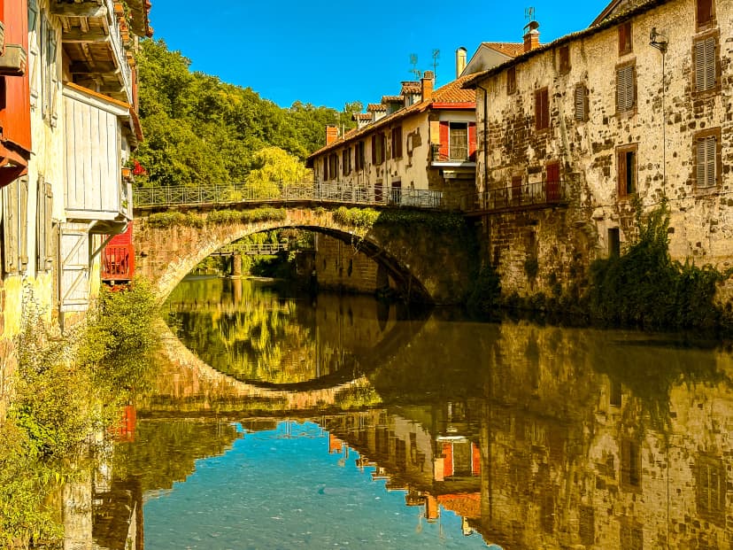 Downtown Saint Jean Pied de Port Unveiled: Captivating Street Views in France