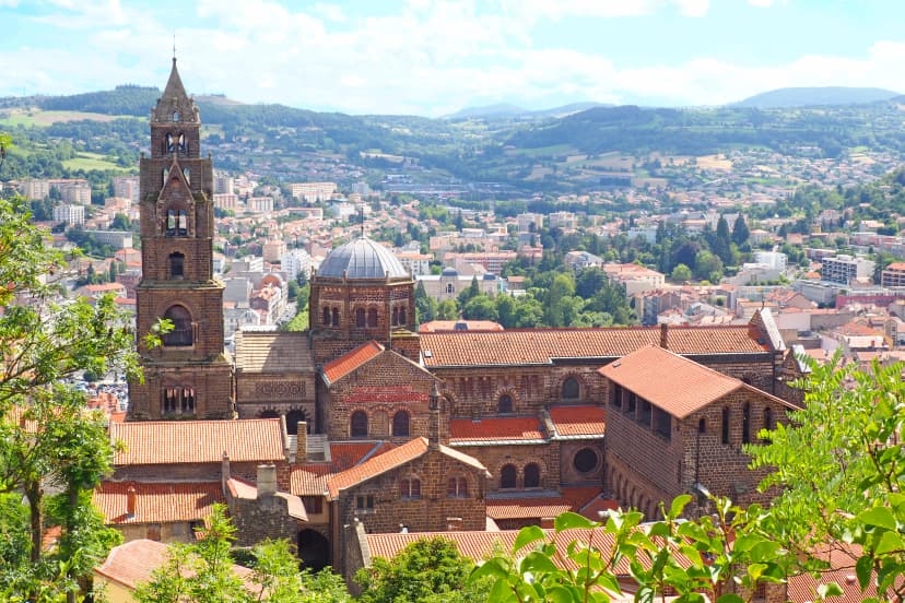 The Cathedral Notre-Dame-de-l'Annonciation du Puy-en-Velay is a major monument of Romanesque art and the Christian West in the Auvergne region, in the center of France