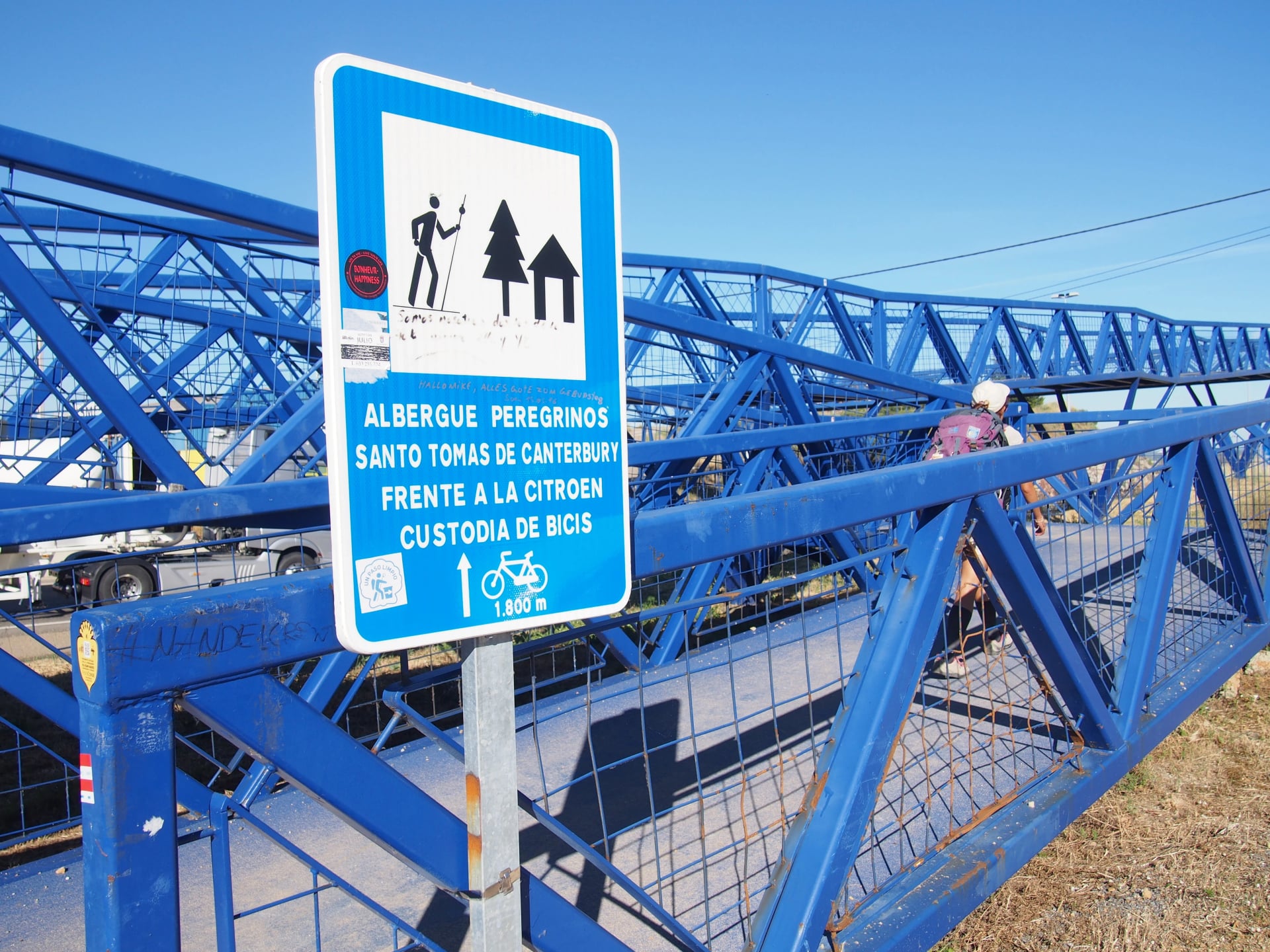 Signboard with the inscription