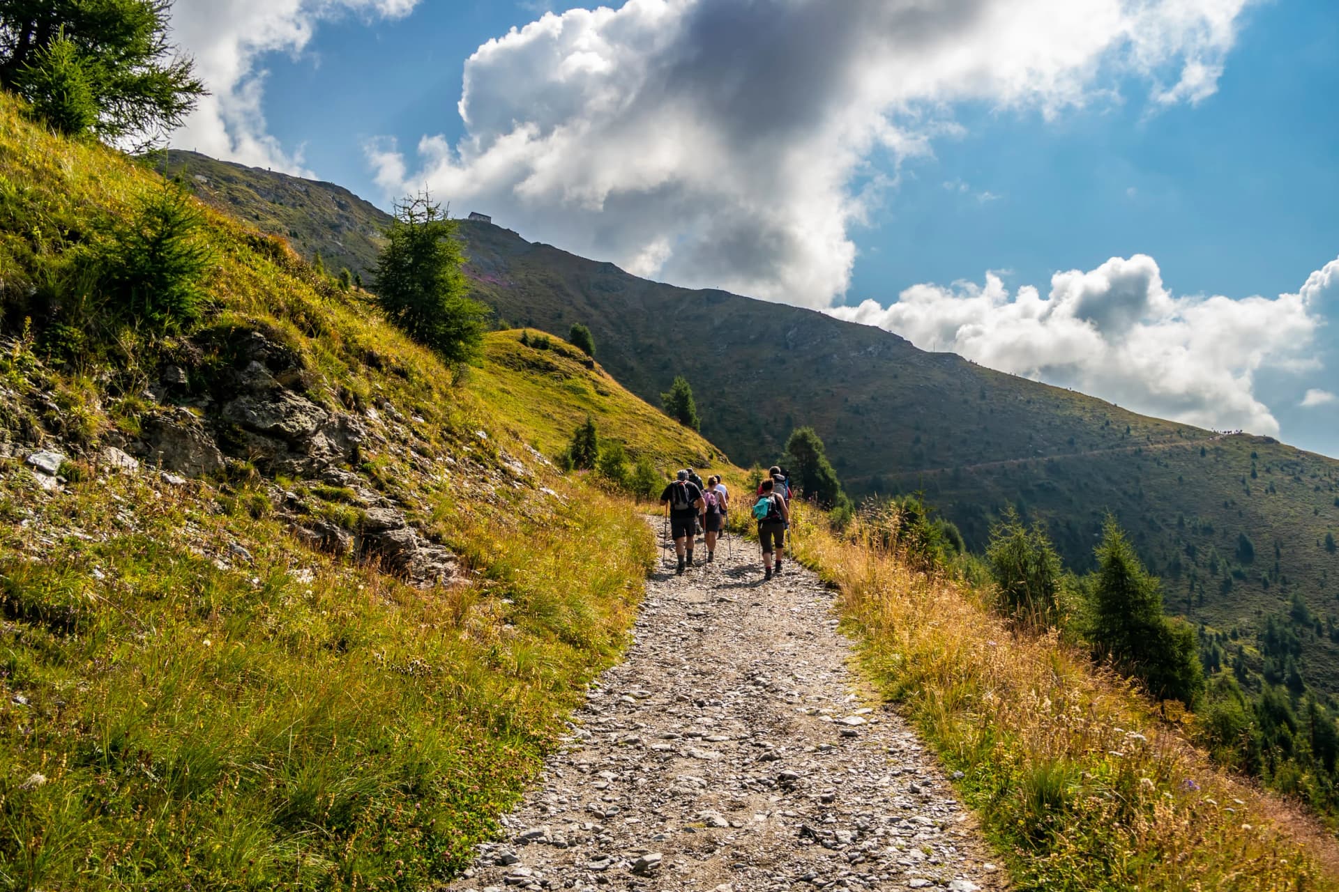 View from Monte Elmo near Sesto, Trentino Alto Adige - Italy