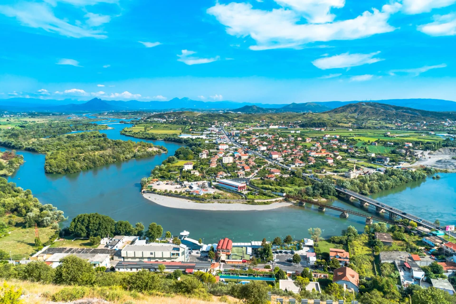 Panoramic View of Rozafa Castle