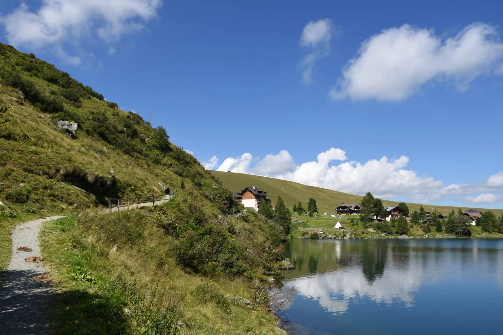 Falkertsee, Gebirgssee, Bergsee, Gurktaler Alpen, Hochgebirgssee, Hochgebirge, See, Falkert