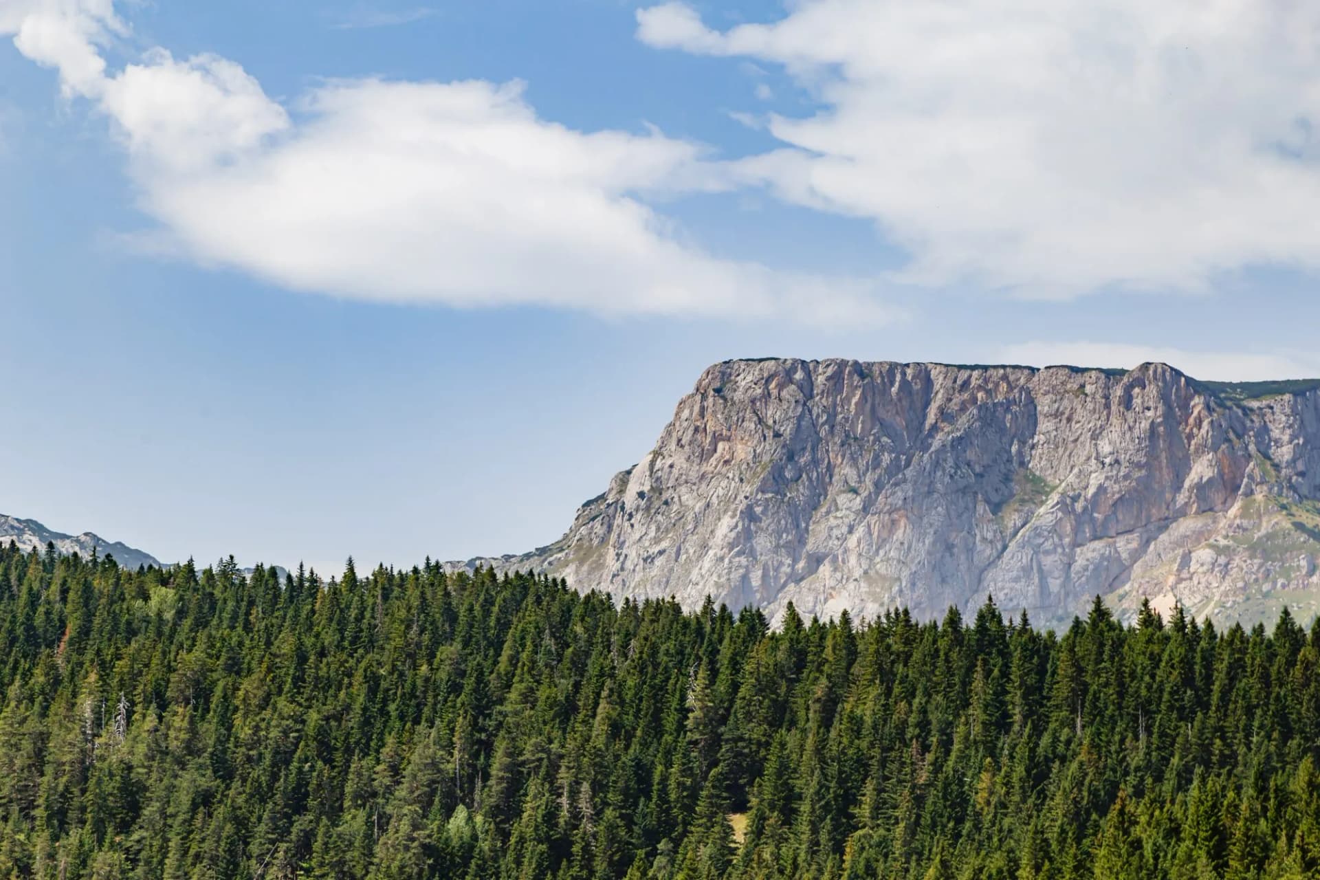 Beautiful Crvena Greda, Durmirtor, in Montenegro