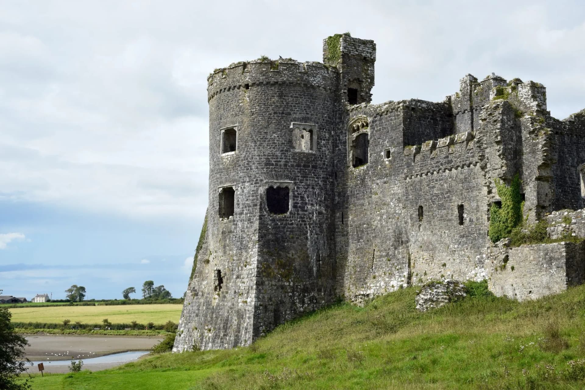 Tenby Castle, Tenby Pembrokeshire South Wales