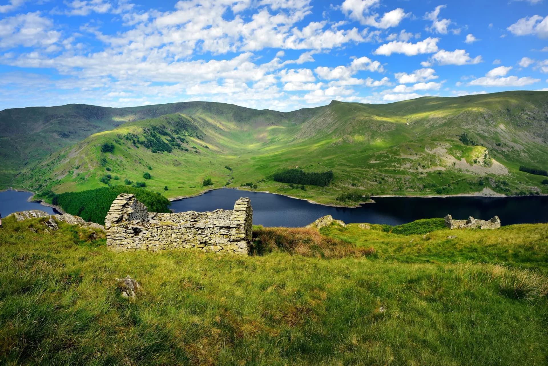 Ruins above Haweswater