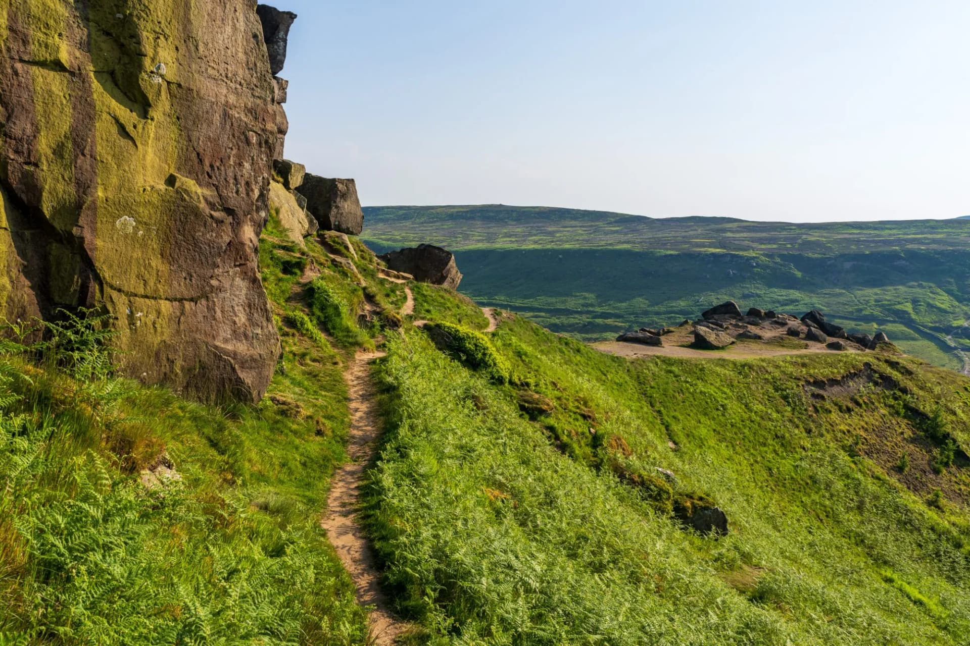 The Wainstones near Great Broughton, England, UK