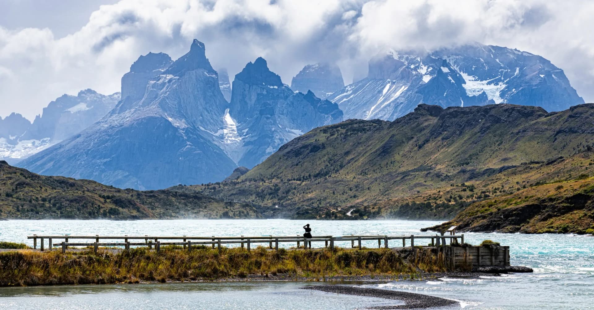 Lake Pehoe Patagonia Chile